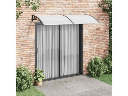 vidaXL Vchodová strieška 240x100 cm, PC