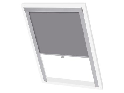 vidaXL Zatemňovacia roleta, sivá P08/408