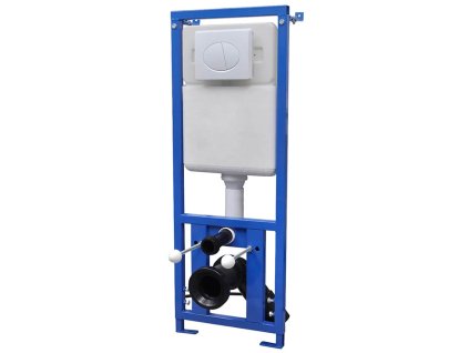 vidaXL WC podomietková nádržka, 11 l, 41x14x(110-125) cm