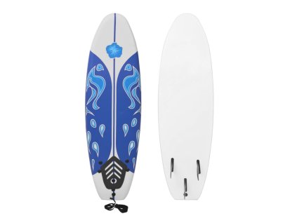 vidaXL Surfová doska, modrá, 170 cm
