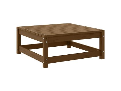 vidaXL Záhradná taburetka 70x70x30 cm medovohnedá borovicový masív