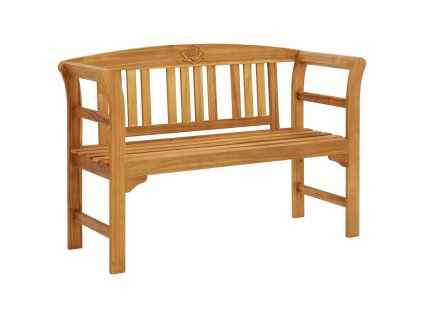 vidaXL Záhradná lavička 114 cm akáciový masív