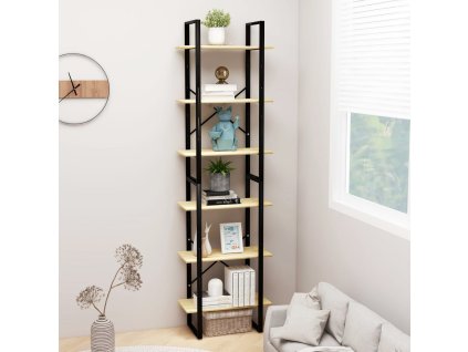 vidaXL Úložná polica 60x30x210 cm, borovicový masív