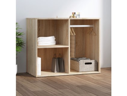 vidaXL Kozmetická skrinka dub sonoma 80x40x65 cm spracované drevo