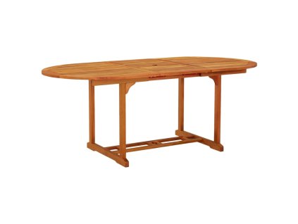 vidaXL Záhradný stôl 200x100x75 cm masívne eukalyptové drevo