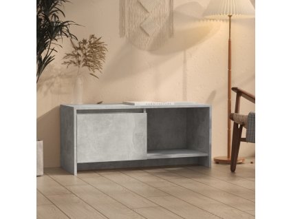 vidaXL TV skrinka, betónovo sivá 90x35x40 cm, kompozitné drevo