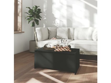 vidaXL Konferenčný stolík, čierny 90x50x41,5 cm, kompozitné drevo