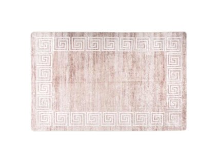 vidaXL Prateľný koberec 160x230 cm béžový protišmykový