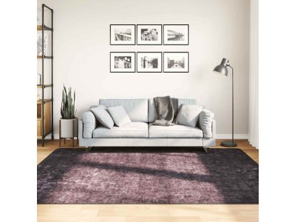 vidaXL Prateľný koberec 160x230 cm antracitový protišmykový