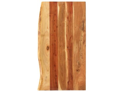 vidaXL Doska na kúpeľňovú skrinku, akáciový masív 100x52x2,5 cm