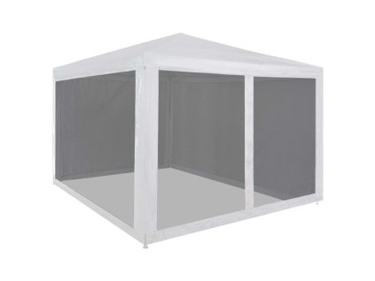 vidaXL Párty stan so 4 sieťkovanými bočnými stenami 3x3 m
