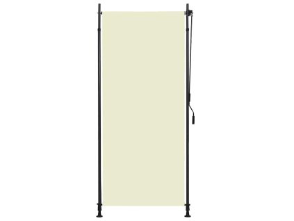 vidaXL Vonkajšia zatemňovacia roleta krémová 100x270 cm