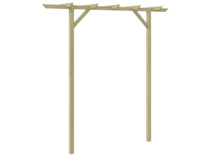 vidaXL Záhradná pergola 205x40x203 cm, drevo