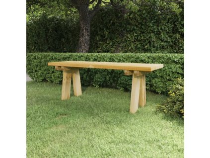 vidaXL Záhradná lavička 110 cm impregnované borovicové drevo