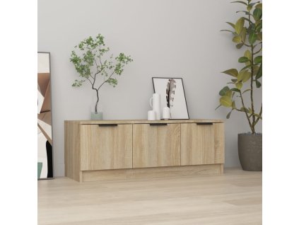 vidaXL TV skrinka, dub sonoma 102x35x36,5 cm, kompozitné drevo