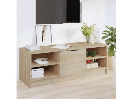 vidaXL TV stolík farby dubu sonoma 102x35,5x36,5 cm spracované drevo