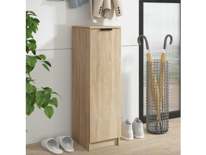 vidaXL Botník vo farbe dubu sonoma 30x35x70 cm spracované drevo