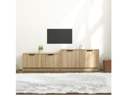 vidaXL TV stolík dub sonoma 158,5x36x45 cm spracované drevo