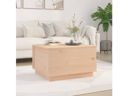 vidaXL Konferenčný stolík 60x50x35 cm borovicový masív