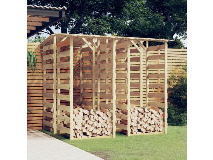 vidaXL Pergola so strechami 4 ks100x90x200 cm impregnované borovicové drevo