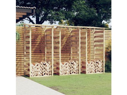 vidaXL Pergola so strechami 3 ks100x90x200 cm impregnované borovicové drevo
