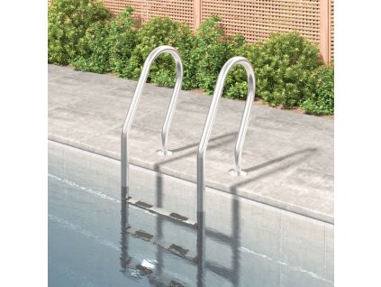 vidaXL Bazénový rebrík 54x38x158 cm 304 nehrdzavejúca oceľ