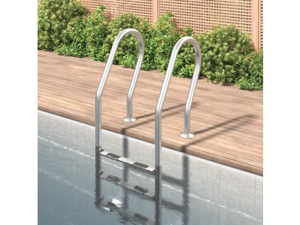 vidaXL Bazénový rebrík 54x38x158 cm 304 nehrdzavejúca oceľ