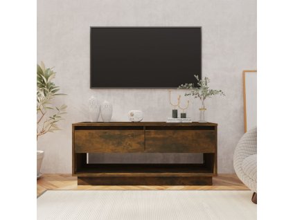 vidaXL TV skrinka, tmavý dub 102x41x44 cm, kompozitné drevo
