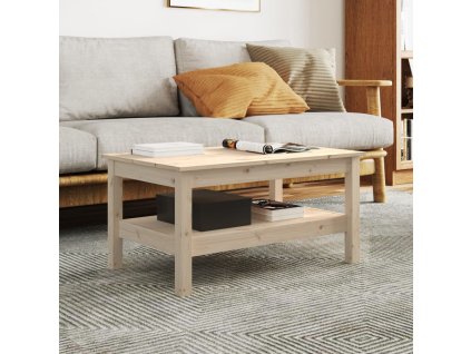 vidaXL Konferenčný stolík 80x50x40 cm borovicový masív