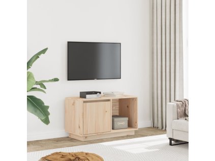 vidaXL TV skrinka 74x35x44 cm masívna borovica
