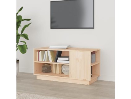 vidaXL TV skrinka 80x35x40,5 cm masívna borovica