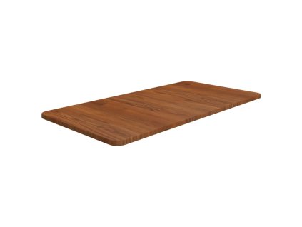 vidaXL Kúpeľňová doska tmavohnedá 80x40x1,5 cm ošetrený masív