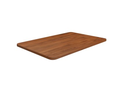 vidaXL Kúpeľňová doska tmavohnedá 60x40x1,5 cm ošetrený masív