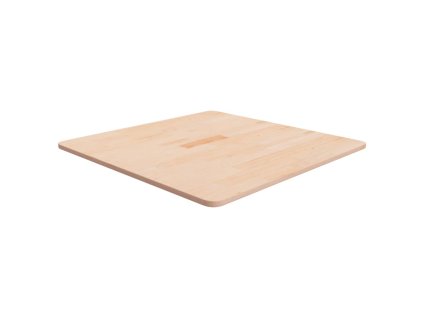 vidaXL Štvorcová stolová doska 70x70x1,5 cm neošetrený masívny dub