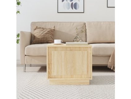 vidaXL Konferenčný stolík dub sonoma 51x50x44 cm spracované drevo