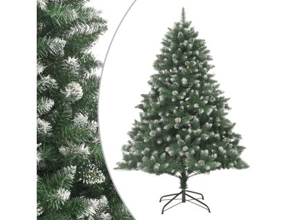 vidaXL Umelý vianočný stromček s podstavcom 240 cm PVC