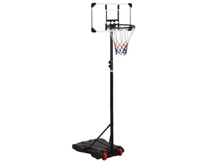 vidaXL Basketbalový stojan priehľadný 216-250 cm polykarbonát