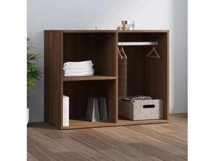 vidaXL Kozmetická skrinka hnedý dub 80x40x65 cm spracované drevo
