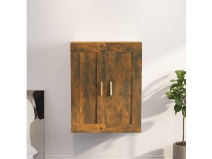 vidaXL Nástenná skrinka biela 69,5x32,5x90 cm kompozitné drevo