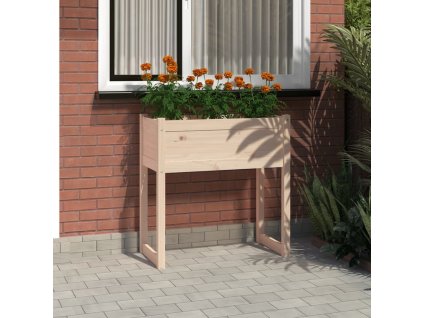 vidaXL Kvetináč 78x40x81 cm borovicový masív