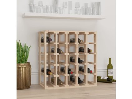 vidaXL Stojan na víno 58,5x33x60,5 cm masívna borovica