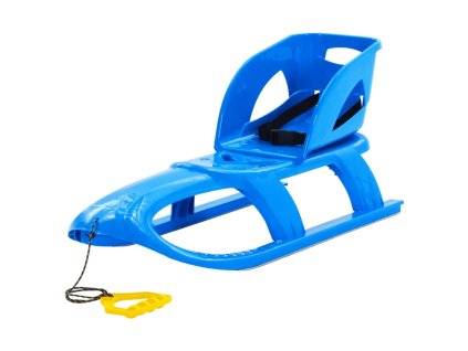 vidaXL Sánky pre deti modré 102,5x40x23 cm polypropylén