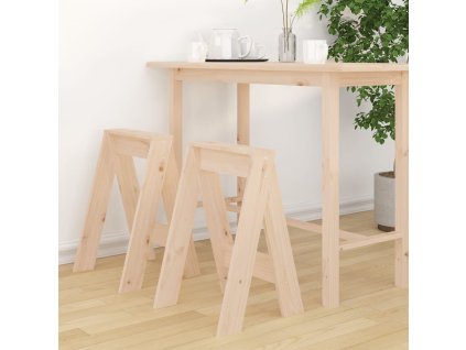 VidaXL Sedadlá 2 ks 40x40x60 cm borovicový masív