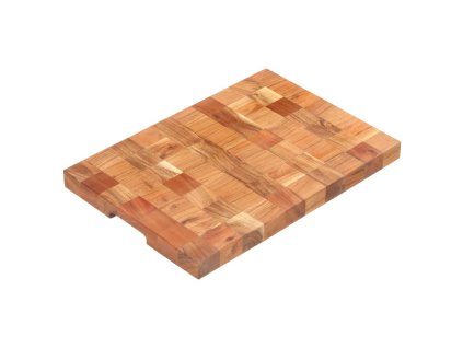 vidaXL Doska na krájanie 50x34x3,8 cm masívne akáciové drevo