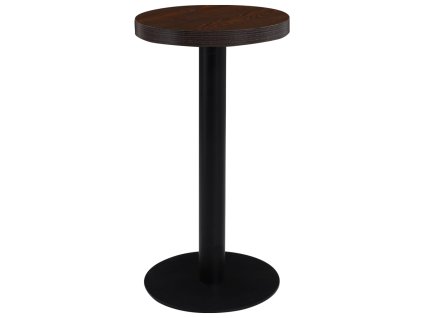 vidaXL Bistro stolík tmavohnedý 40 cm MDF