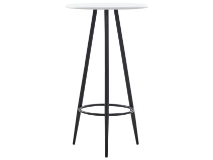 vidaXL Barový stôl biely 60x107,5 cm MDF