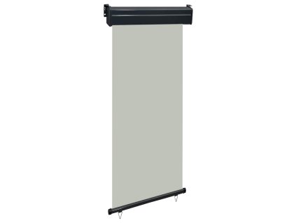 vidaXL Bočná markíza na balkón 80x250 cm, sivá