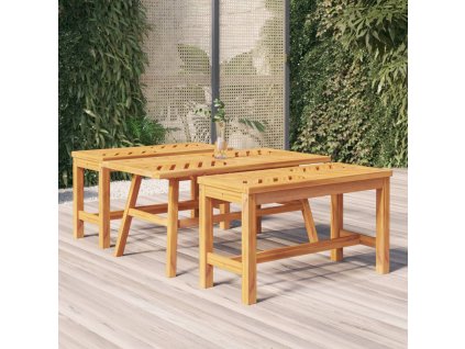 vidaXL Konferenčný stolík 100x50x45 cm masívne akáciové drevo