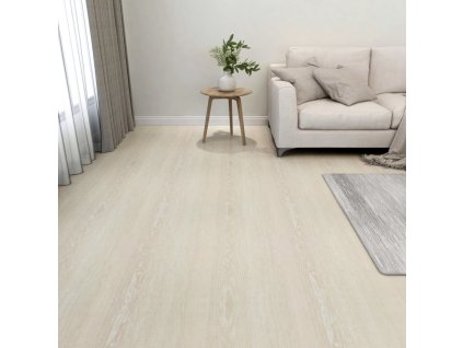 vidaXL Samolepiace podlahové dosky 55 ks, PVC 5,11 m², béžové
