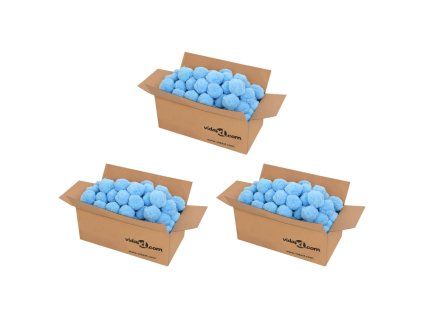 vidaXL Antibakteriálne filtr. guľôčky do bazéna modré 2100g polyetylén